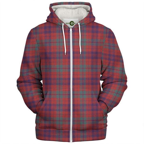 Fraser (Wilson 1820) Weathered Tartan Sherpa Hoodie