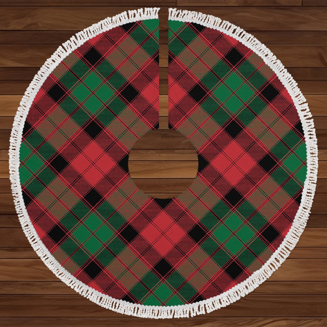 Fraser of Altyre Ancient Clan Badge Tartan Christmas Tree Skirt