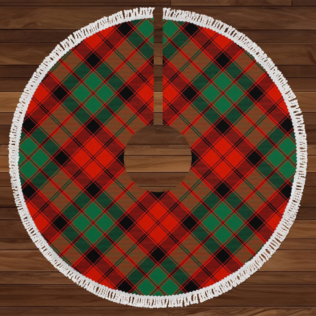 Fraser of Altyre Reconst Ancient Tartan Christmas Tree Skirt