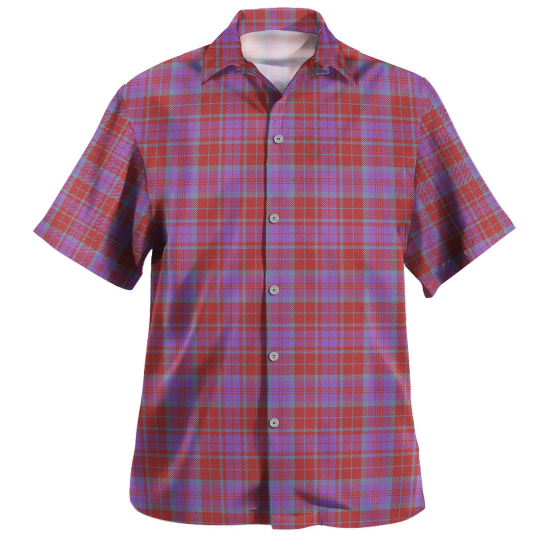 Fraser of Reelig Ancient Clan Badge Tartan Hawaiian Shirt