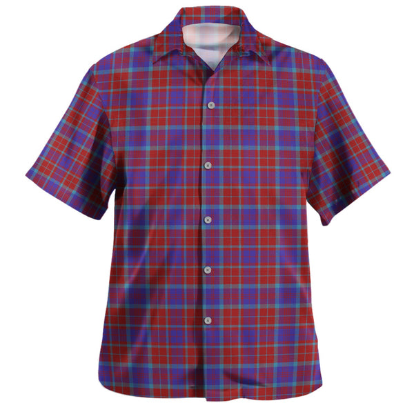 Fraser of Reelig Modern Clan Badge Tartan Hawaiian Shirt