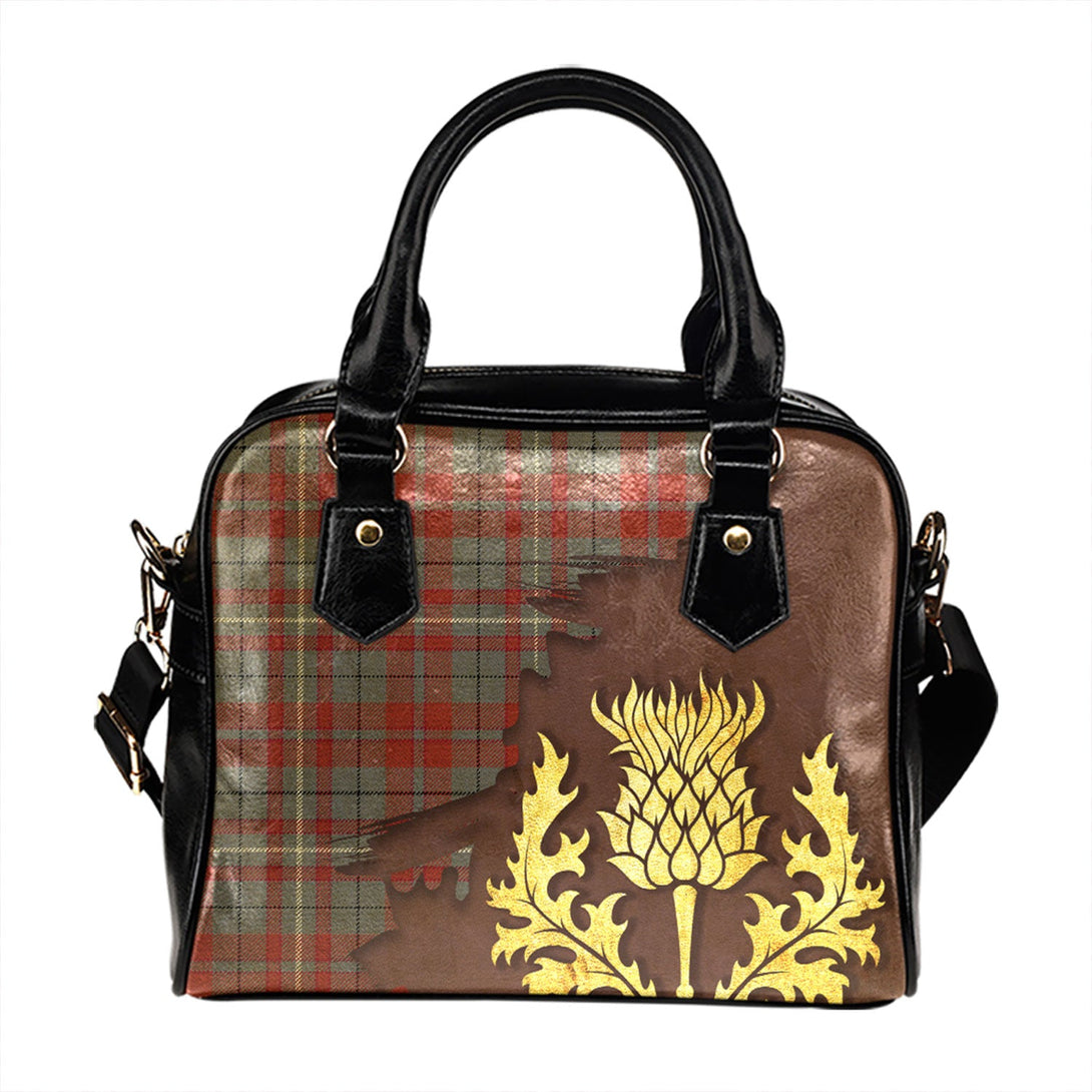 Frater Modern Tartan Shoulder Handbag Thistle Oldest Style