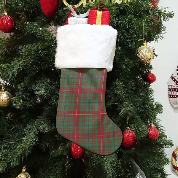 Fulton 1982 Modern Tartan Christmas Stocking