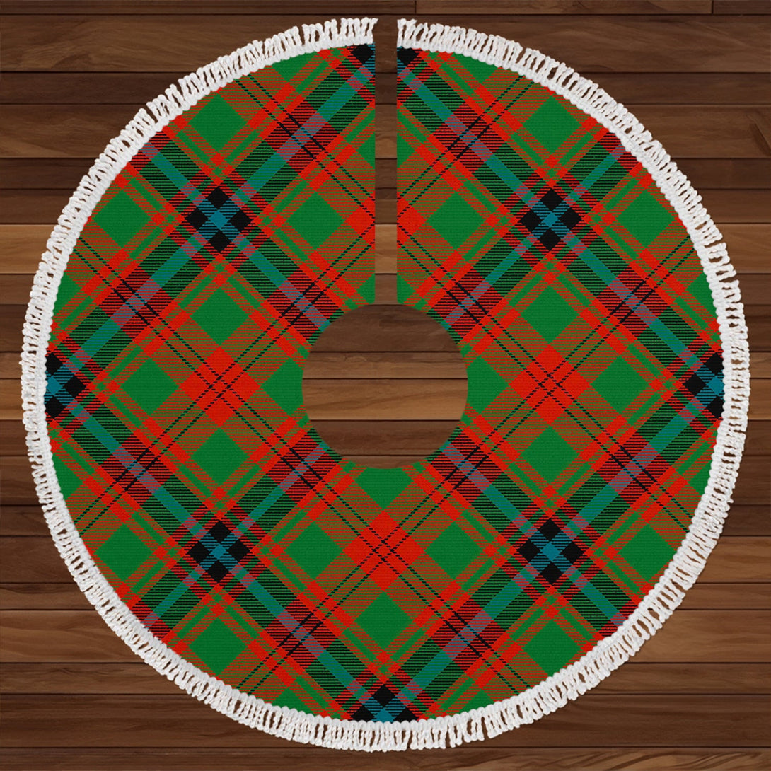 Fulton 1999 Ancient Clan Badge Tartan Christmas Tree Skirt