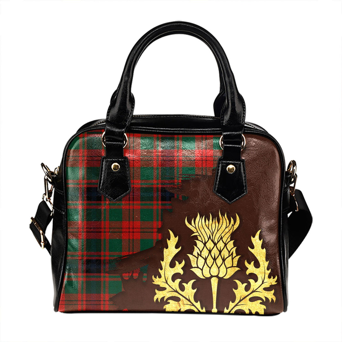 Fulton 1999 Modern Tartan Shoulder Handbag Thistle Oldest Style