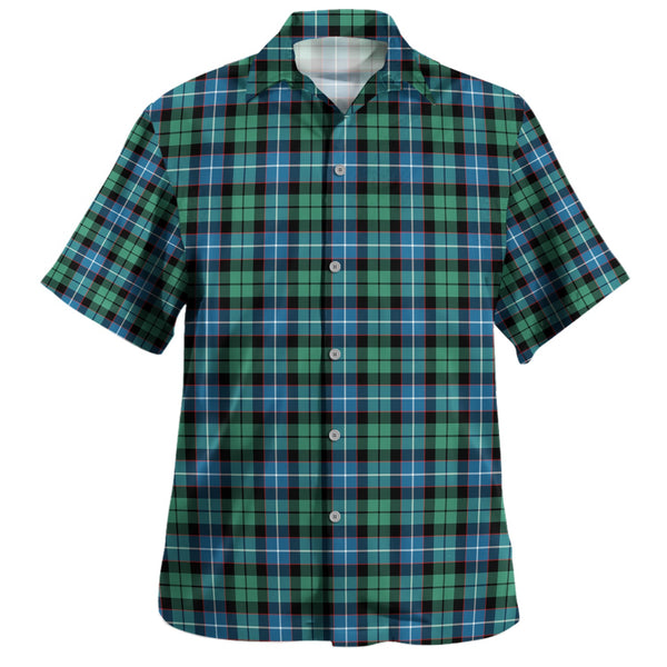 Galbraith Ancient Clan Badge Tartan Hawaiian Shirt