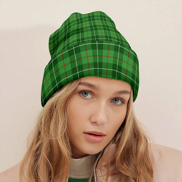 Galloway District Clan Badge Tartan Knitted Beanie