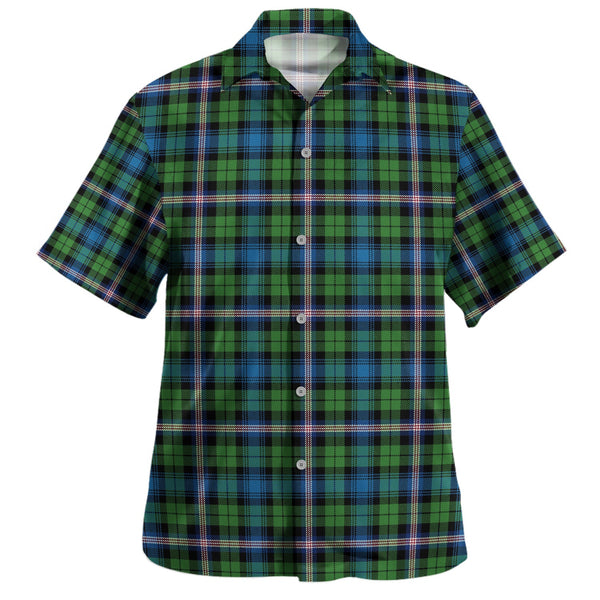 Gammell Ancient Clan Badge Tartan Hawaiian Shirt