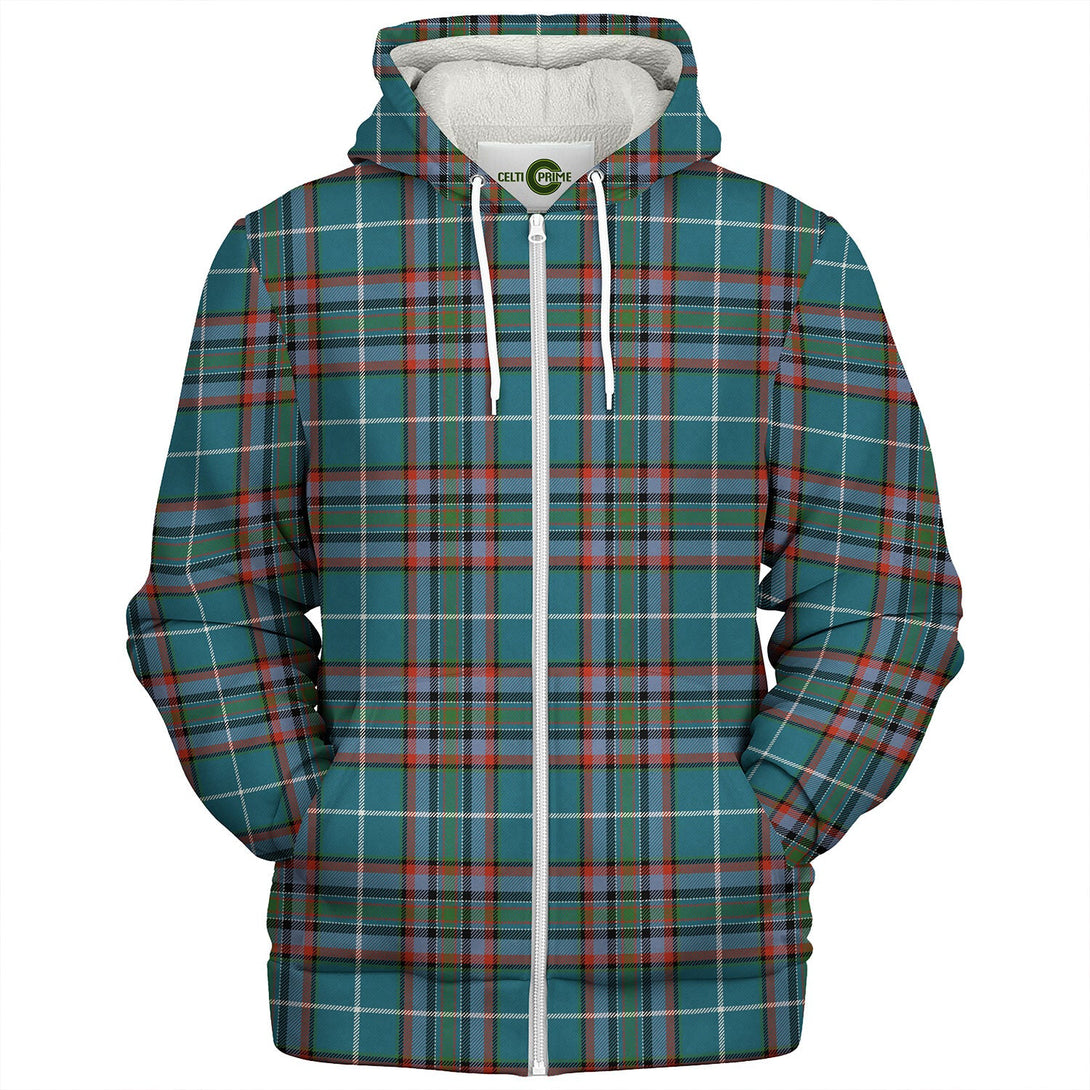 Gammell Dress Ancient Tartan Sherpa Hoodie