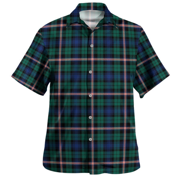 Gammell Modern Clan Badge Tartan Hawaiian Shirt