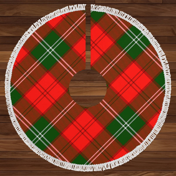 Gartshore Clan Badge Tartan Christmas Tree Skirt