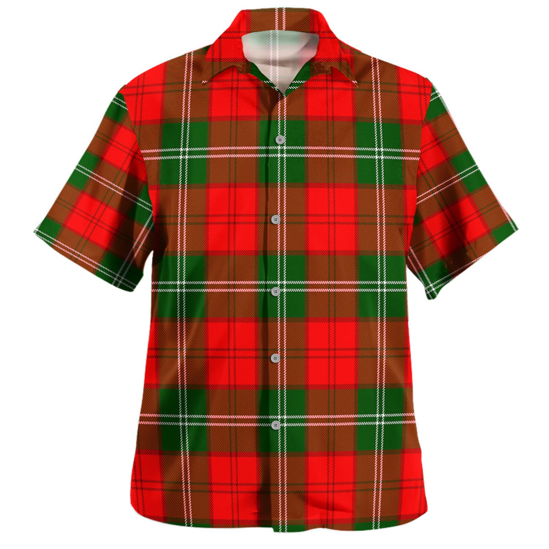 Gartshore Clan Badge Tartan Hawaiian Shirt