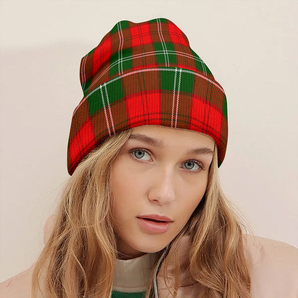 Gartshore Clan Badge Tartan Knitted Beanie