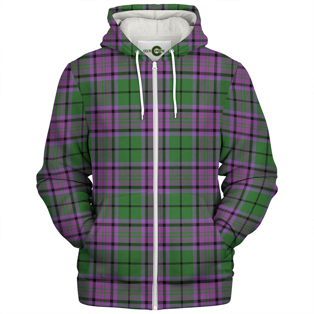 Gary Ancient Tartan Sherpa Hoodie