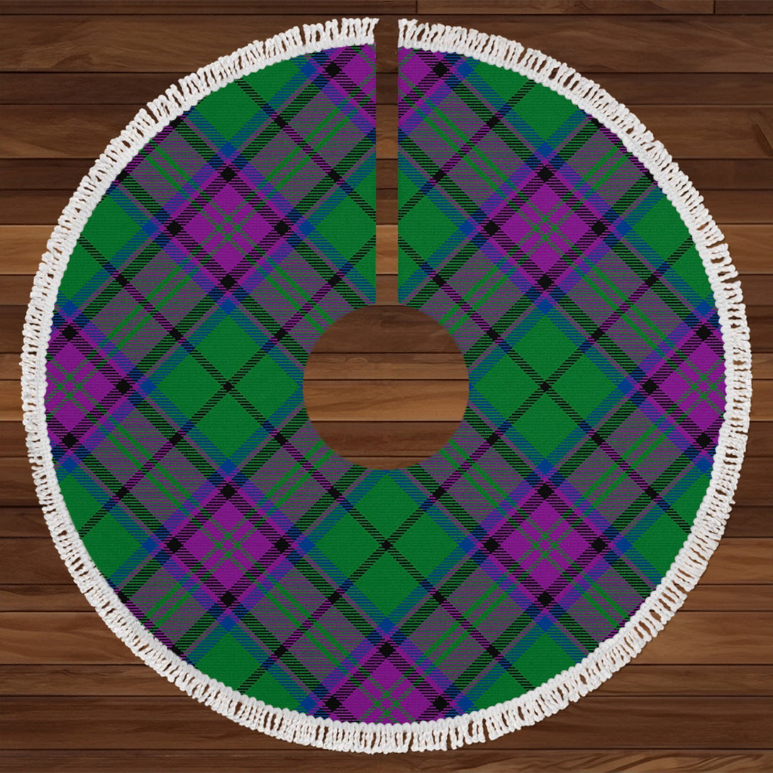 Gary (MacGarry) Modern Tartan Christmas Tree Skirt