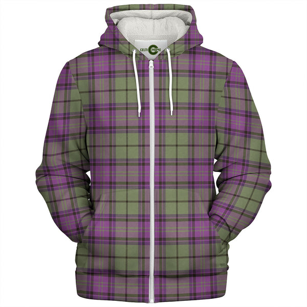 Gary (MacGarry) Weathered Tartan Sherpa Hoodie