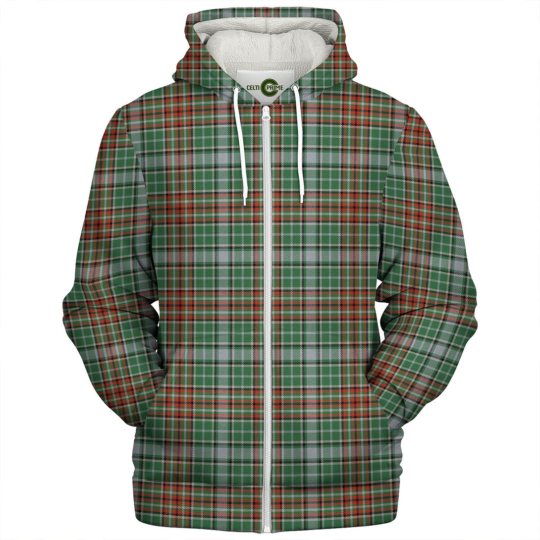 Gayre Ancient Clan Badge Tartan Sherpa Hoodie