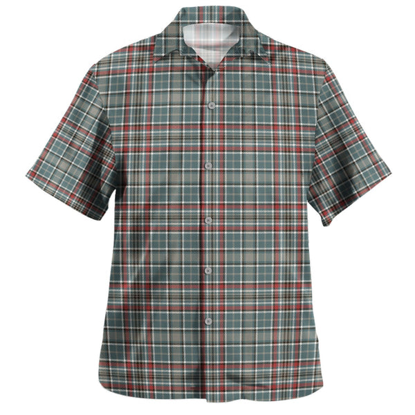 Gayre Dress Weathered Tartan Hawaiian Shirt