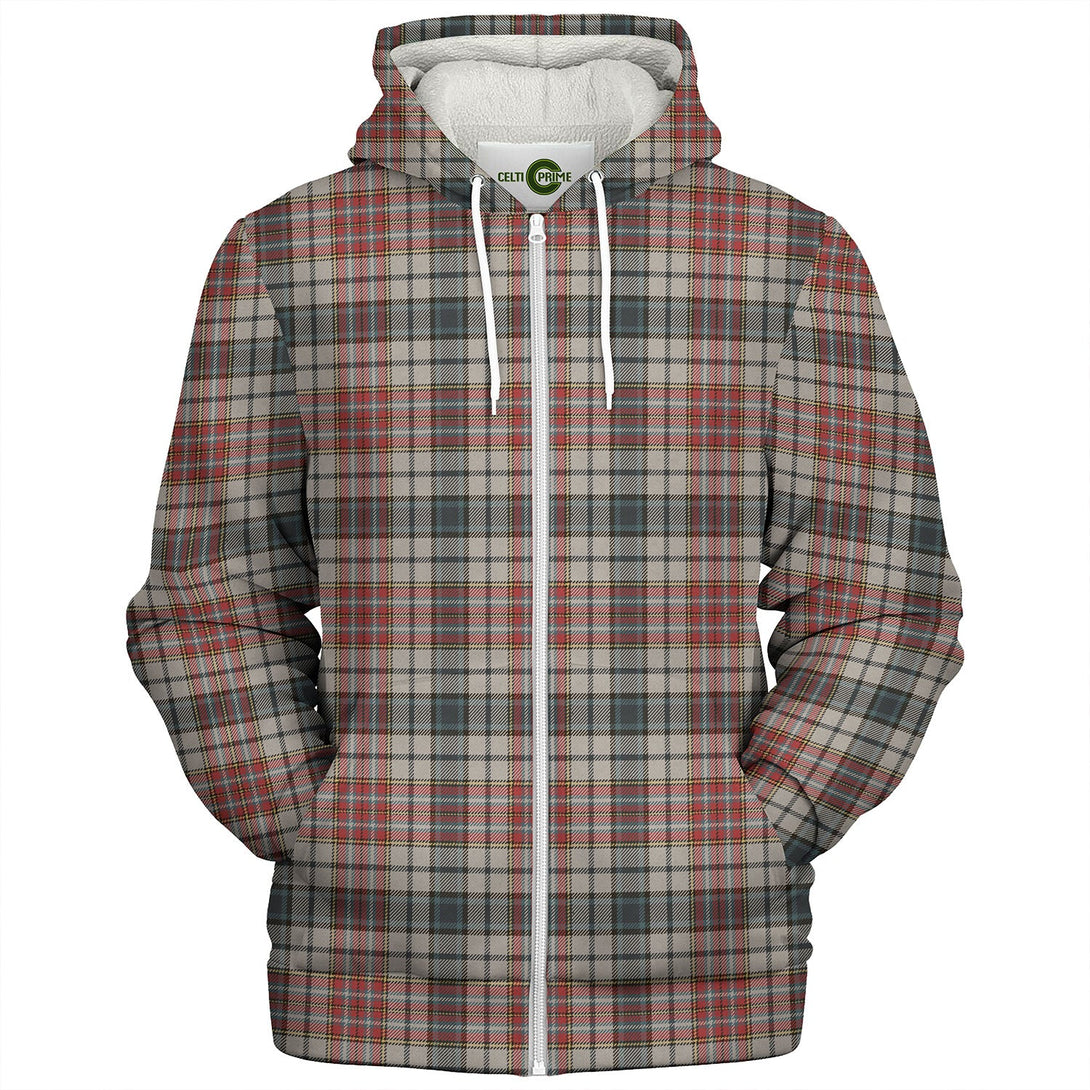 Gayre Dress 2 Weathered Tartan Sherpa Hoodie