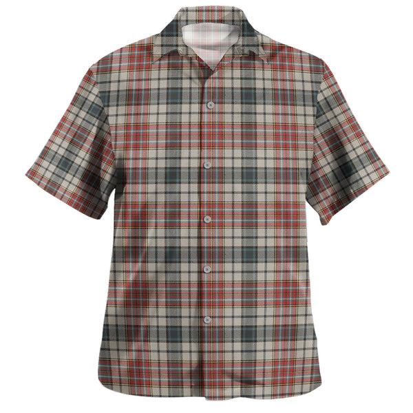 Gayre Dress 2 Weathered Tartan Hawaiian Shirt