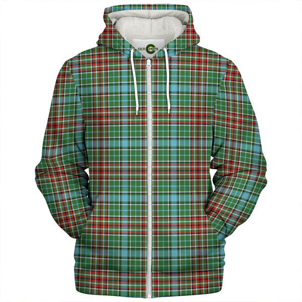 Gayre Modern Clan Badge Tartan Sherpa Hoodie