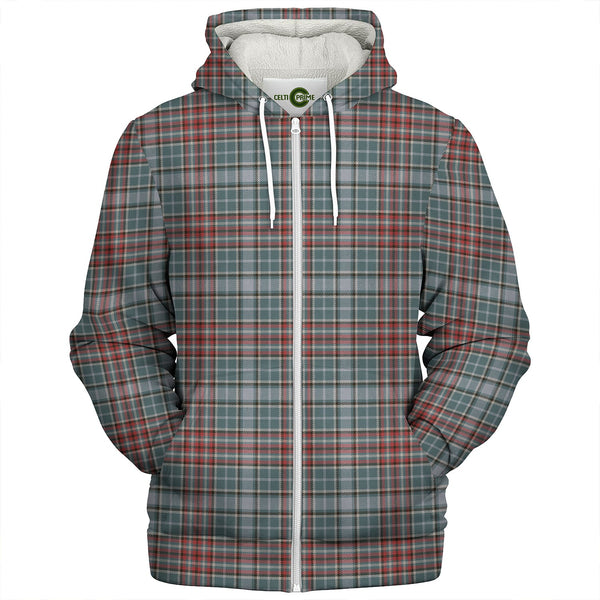 Gayre Weathered Clan Badge Tartan Sherpa Hoodie