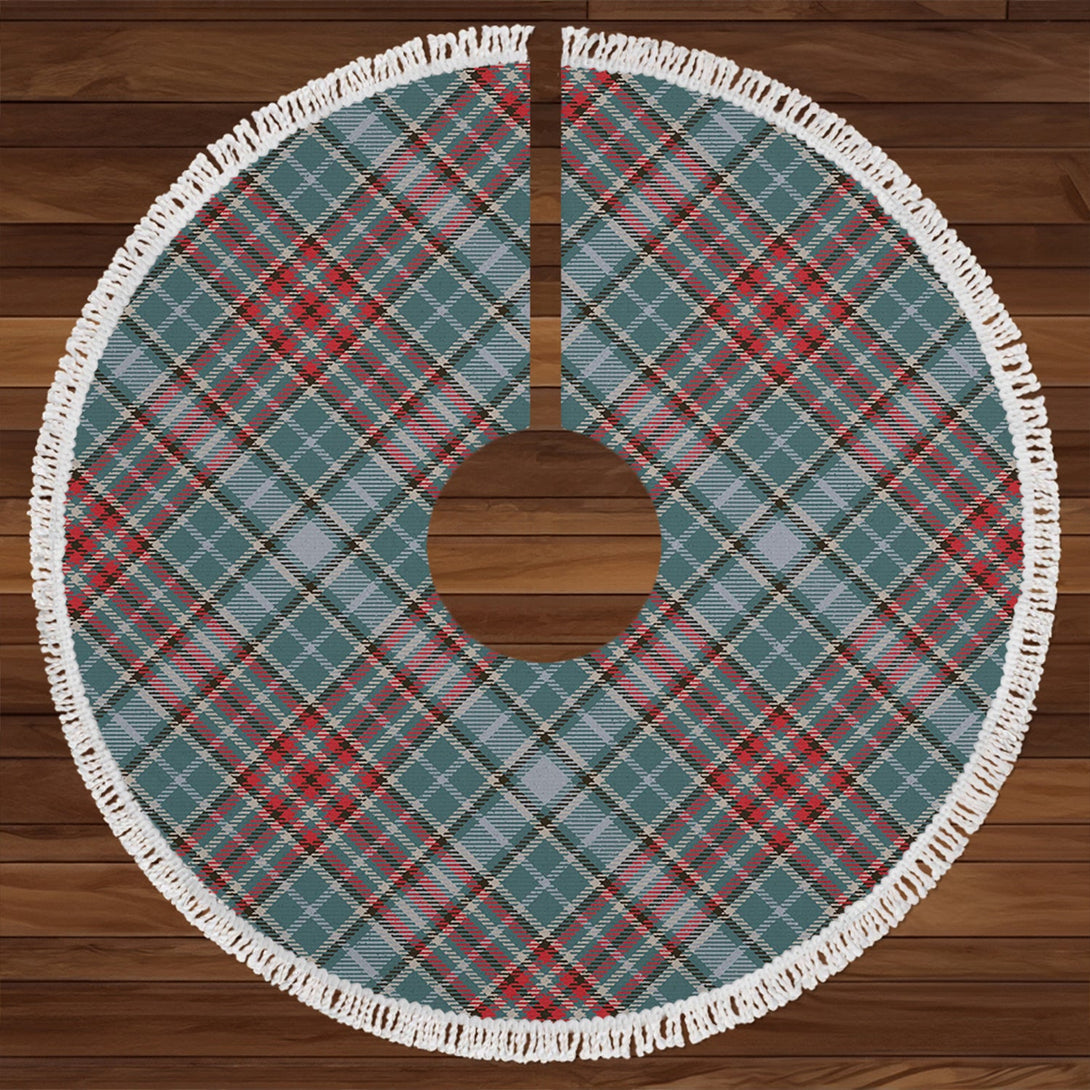 Gayre Weathered Clan Badge Tartan Christmas Tree Skirt