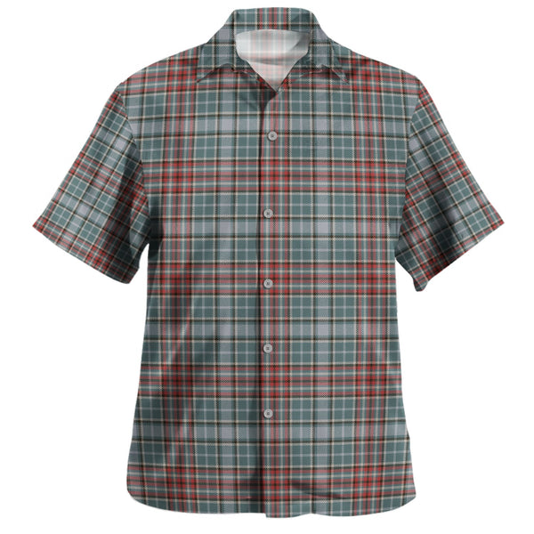 Gayre Weathered Clan Badge Tartan Hawaiian Shirt