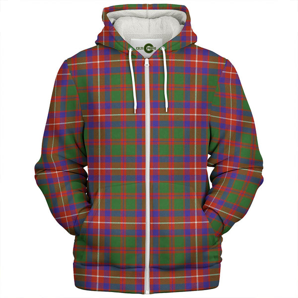 Geddes Ancient Clan Badge Tartan Sherpa Hoodie