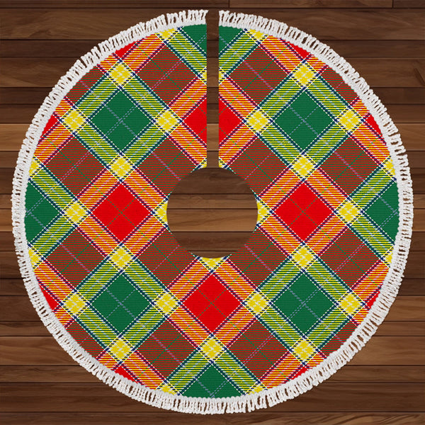 Gibson (Gibbs) Modern Clan Badge Tartan Christmas Tree Skirt