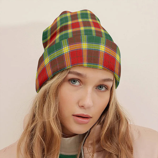 Gibson (Gibbs) Modern Clan Badge Tartan Knitted Beanie