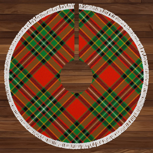 Gillespie Ancient Clan Badge Tartan Christmas Tree Skirt