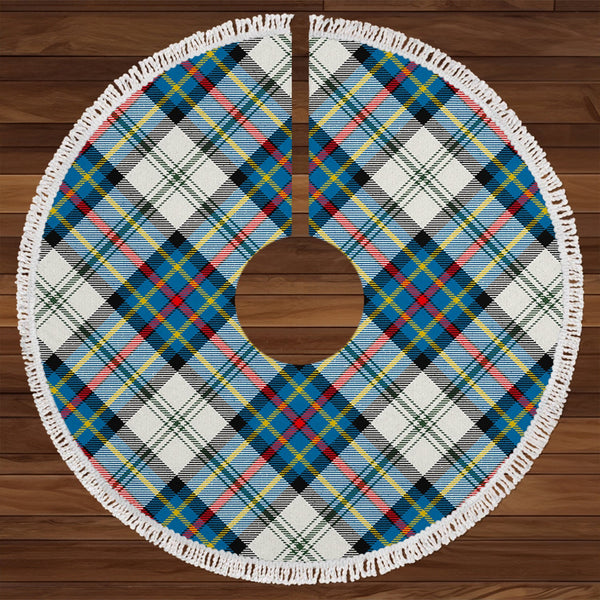 Gillies Blue Dress Dance 1 Tartan Christmas Tree Skirt