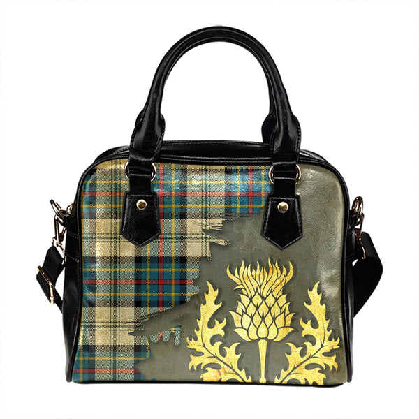 Gillies Blue Dress Dance 1 Tartan Shoulder Handbag Thistle Oldest Style