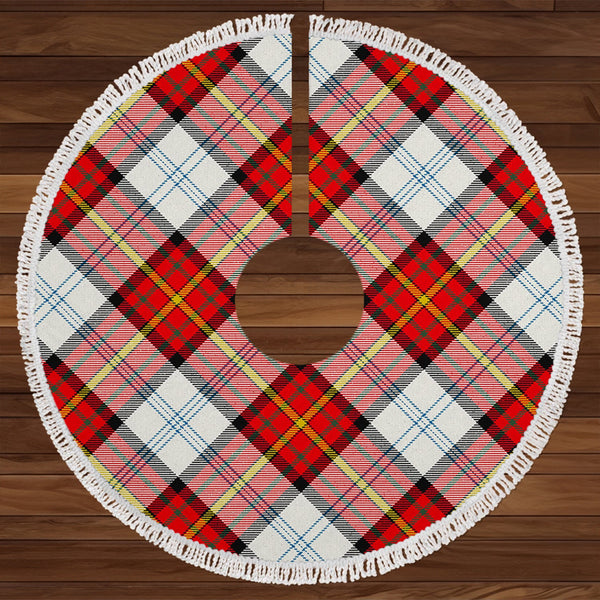 Gillies Red Dress Dance Tartan Christmas Tree Skirt