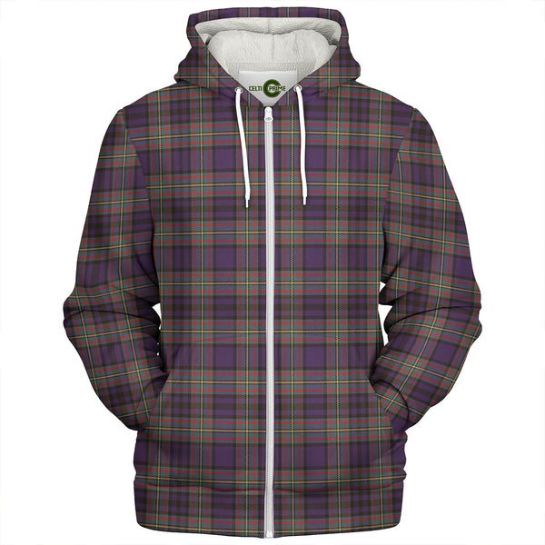 Gillies Weathered Clan Badge Tartan Sherpa Hoodie