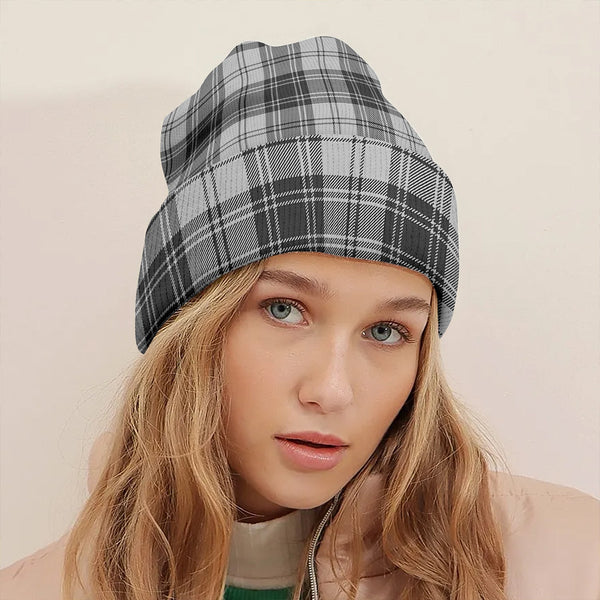 Glendinning Clan Badge Tartan Knitted Beanie