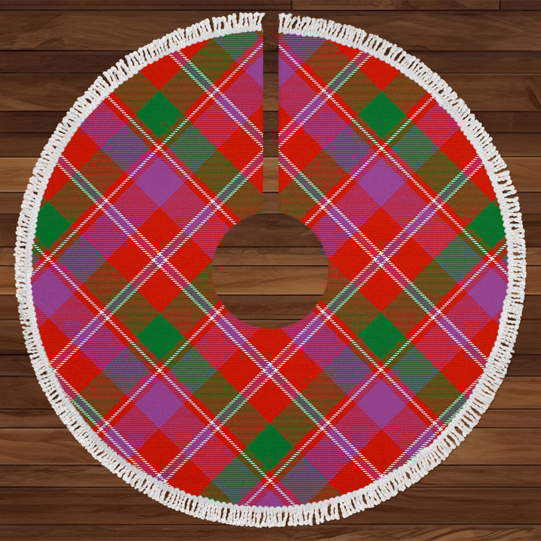 Glenfinnan Ancient Tartan Christmas Tree Skirt