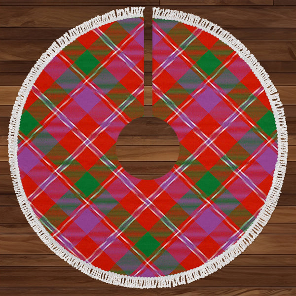 Glenfinnan Ancient Tartan Christmas Tree Skirt