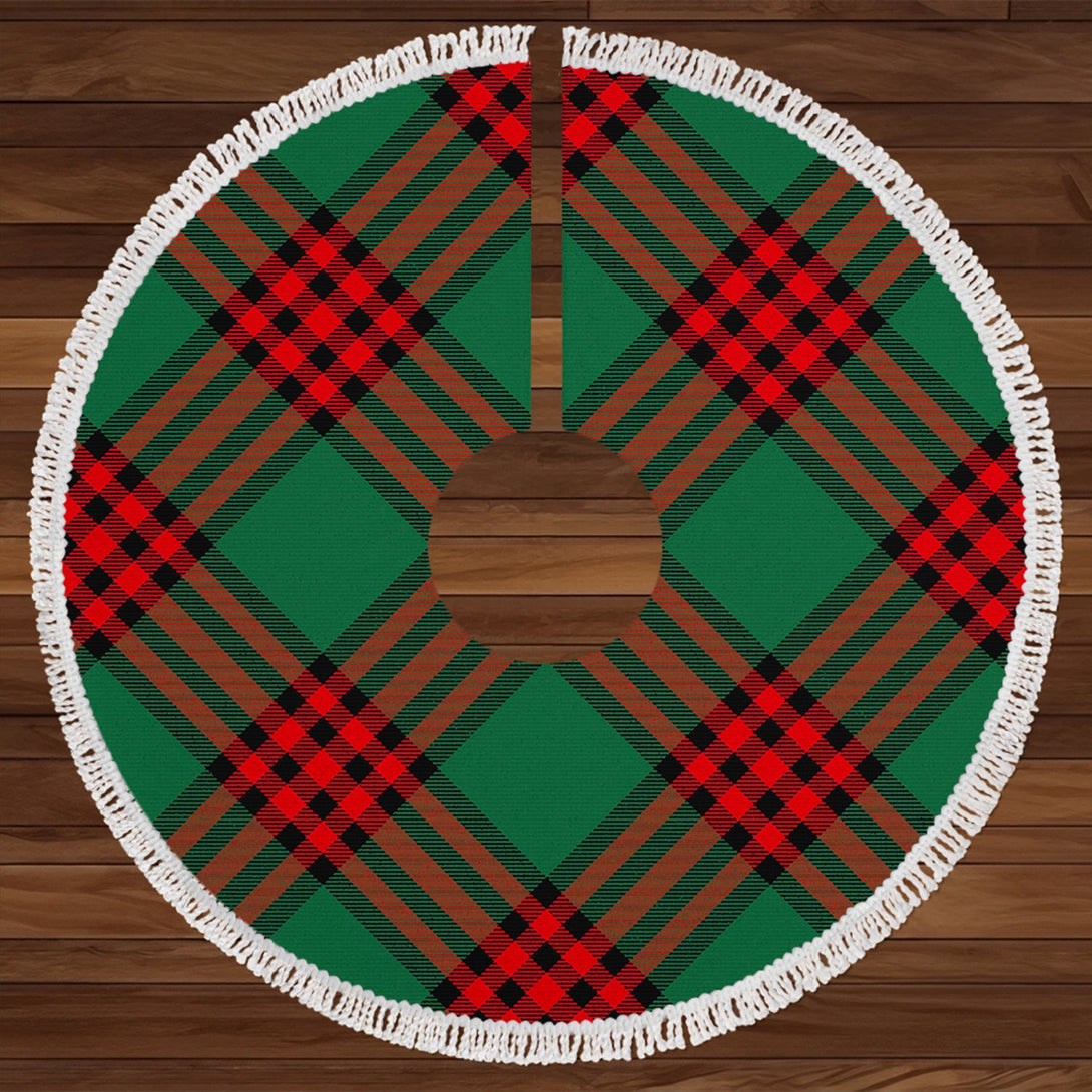 Glengarry Tartan Christmas Tree Skirt