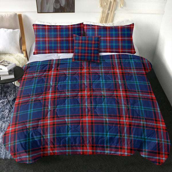 Glenn Modern Clan Badge Tartan Comforter