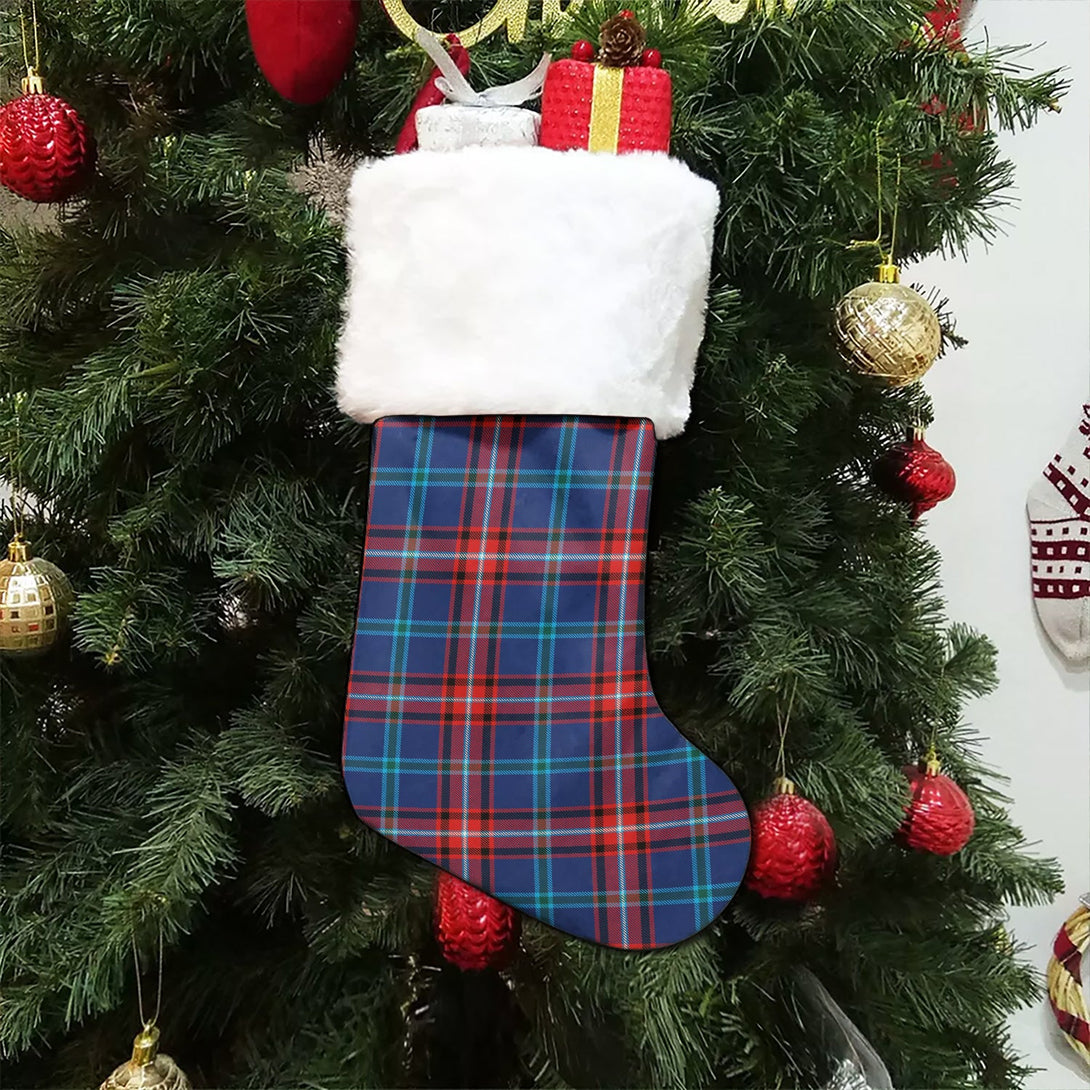 Glenn (Glen) Modern Tartan Christmas Stocking