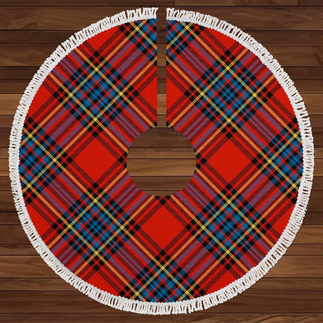 Glennie Evelyn Rhythms of Tartan Ancient Tartan Christmas Tree Skirt