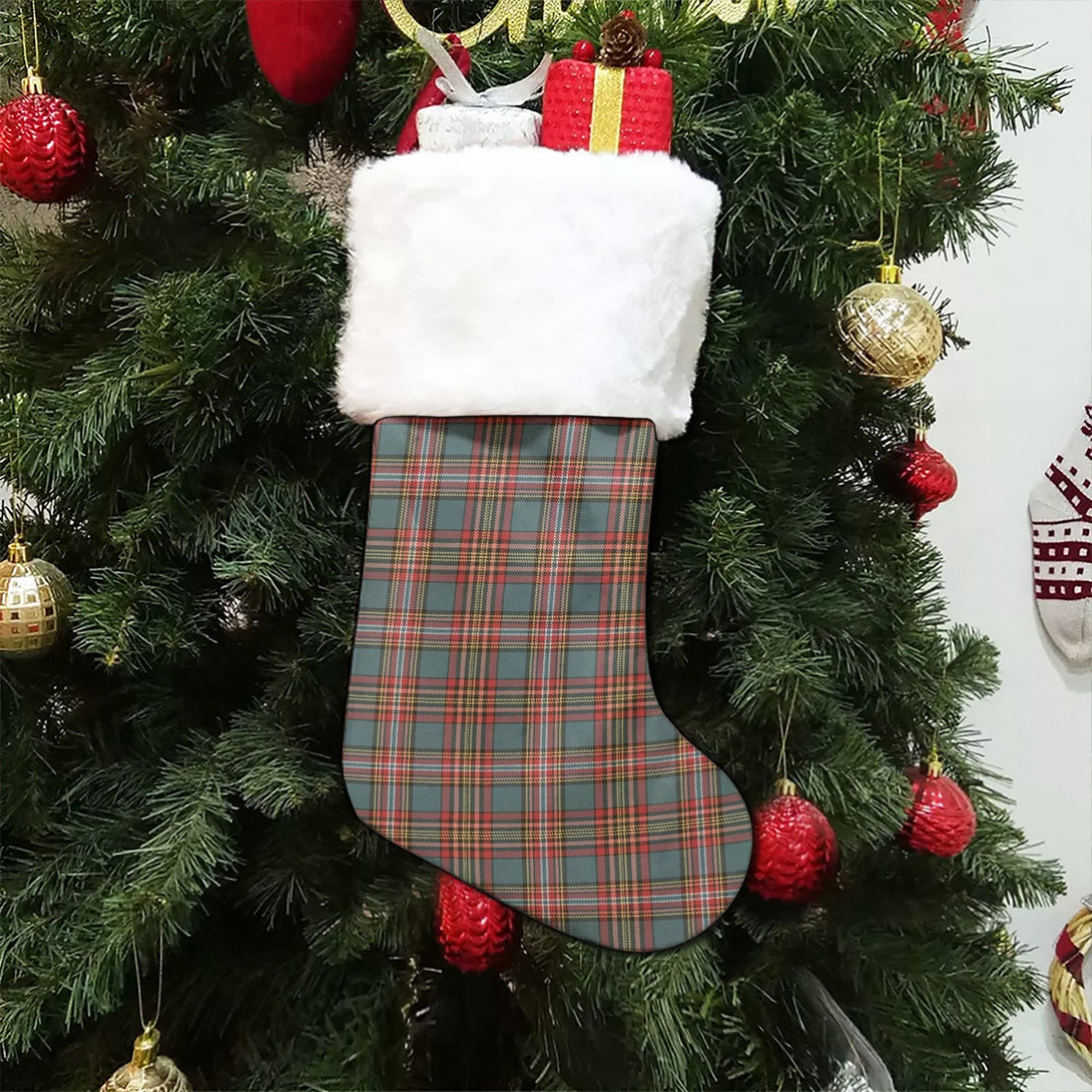 Goldstraw Weathered Tartan Christmas Stocking