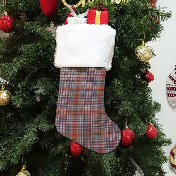 Gordon Red (1819) (Gordon Old Huntly) Weathered Tartan Christmas Stocking