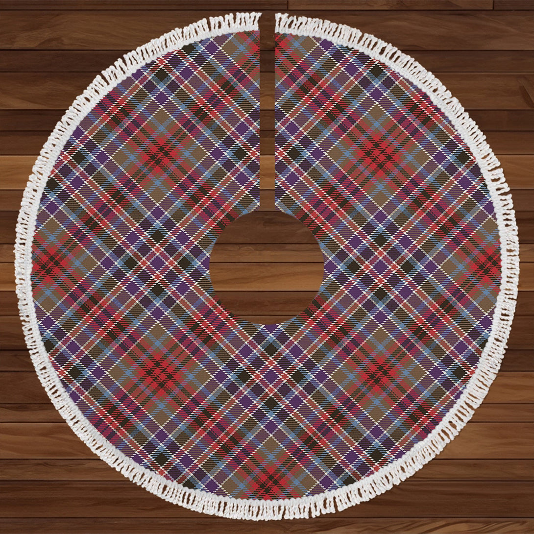 Gordon Red (1819) (Gordon Old Huntly) Weathered Tartan Christmas Tree Skirt