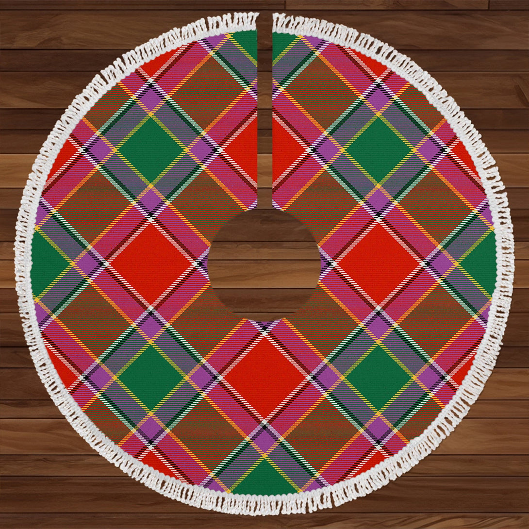 Gordon of Abergeldie Ancient Clan Badge Tartan Christmas Tree Skirt