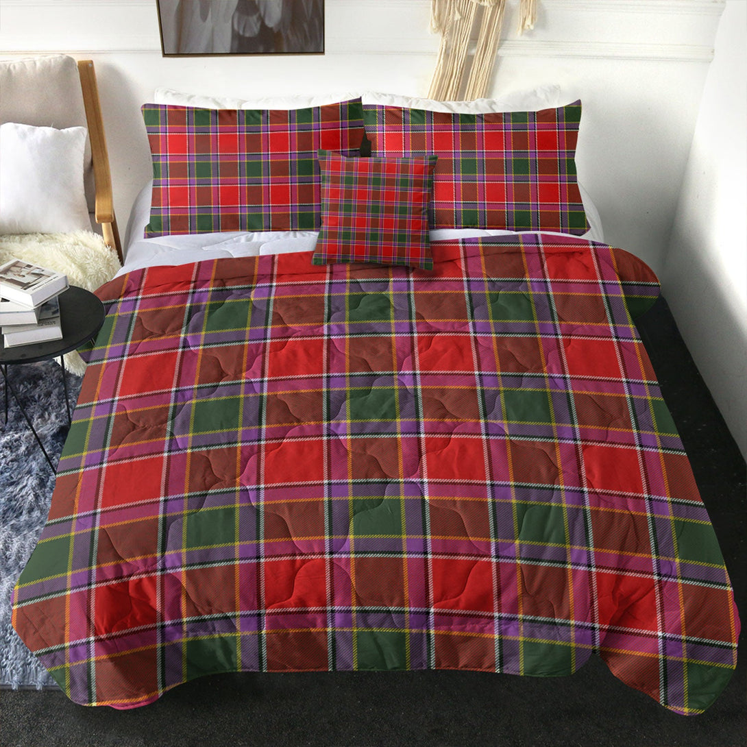 Gordon of Abergeldie Modern Clan Badge Tartan Comforter