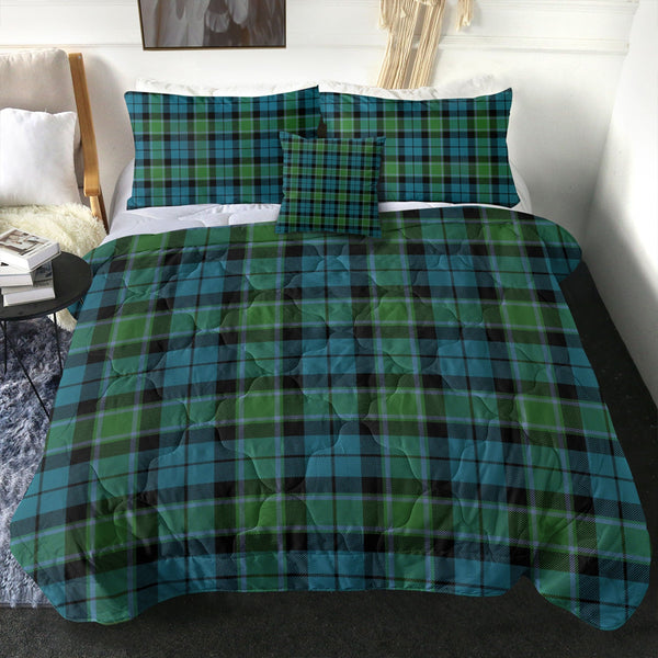 Graham of Menteith Ancient Clan Badge Tartan Comforter