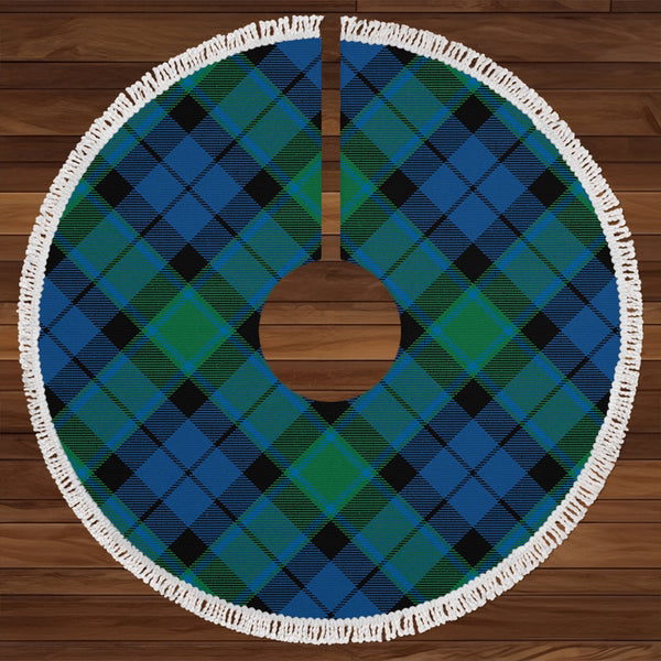 Graham of Menteith Modern Clan Badge Tartan Christmas Tree Skirt